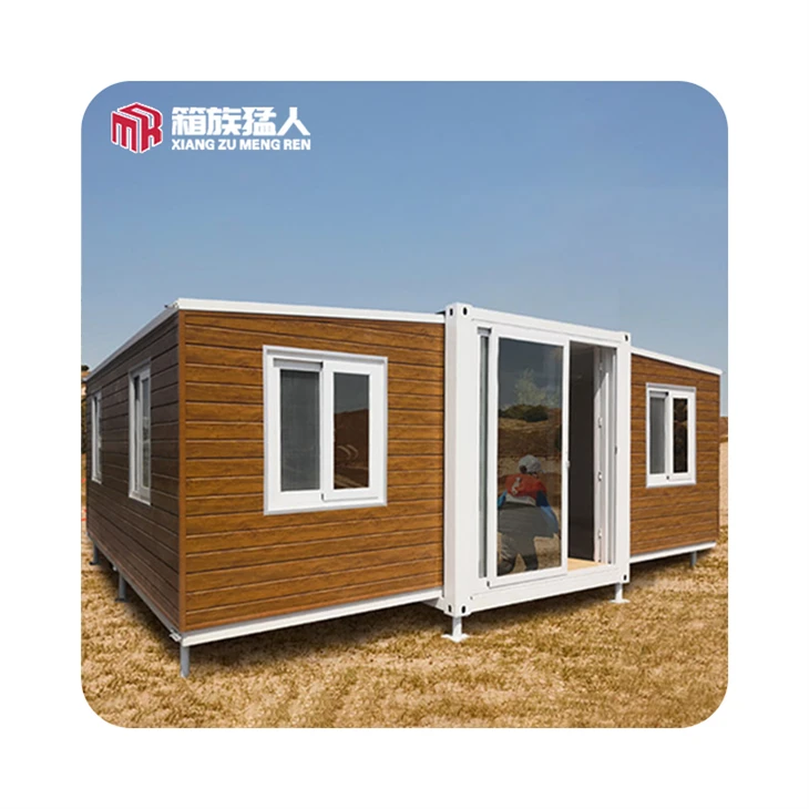 Casa de contenidors plegables expandible