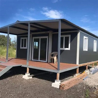 Casa de contenidors expandible modular impermeable